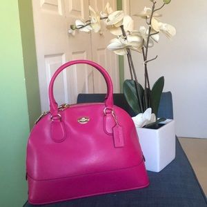 NWT Coach Satchel with Shoulder Strap